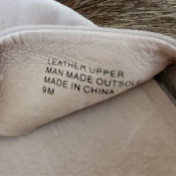 Alex+Alex Taupe Grey Suede Cork Wedge Sandals with Ankle Wrap Tie size 9 - Picture 14 of 16